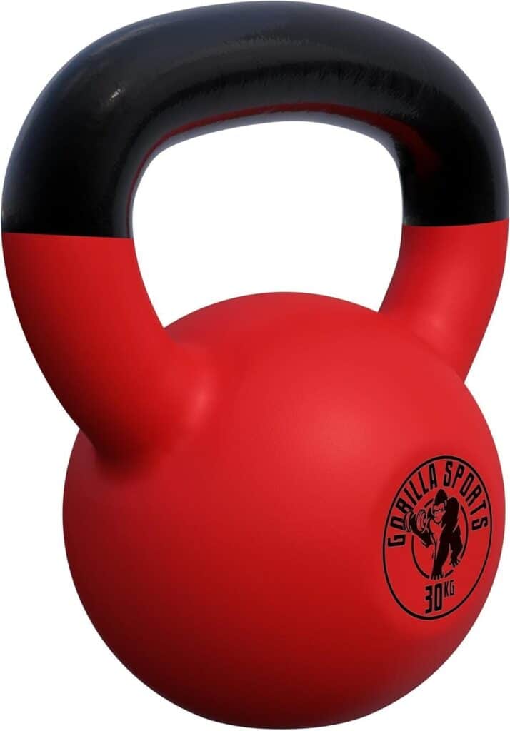 Test : kettlebell Gorilla Sports en fonte, idéal pour la musculation