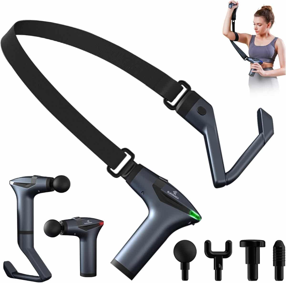 Test du pistolet de massage Elevanza 3 en 1 : récupération et détente