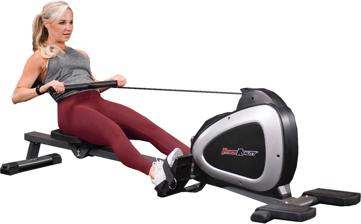 Test du rameur Fitness Reality 1000 Plus : exercices en Bluetooth