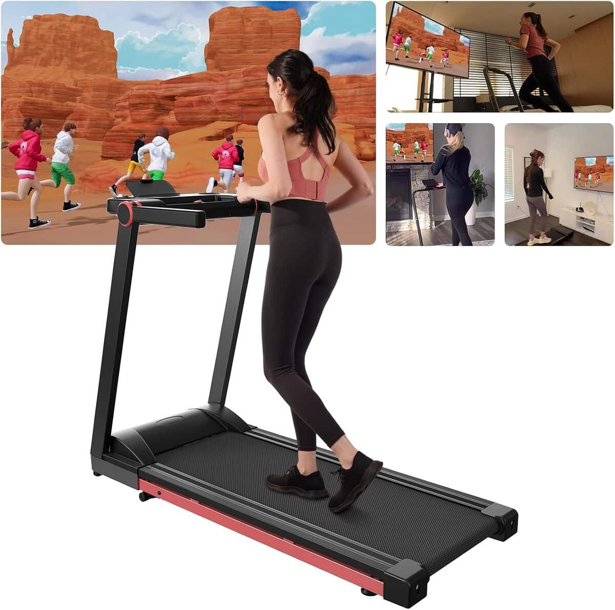 Test du tapis de course Lacuffy avec contrôle app et IA
