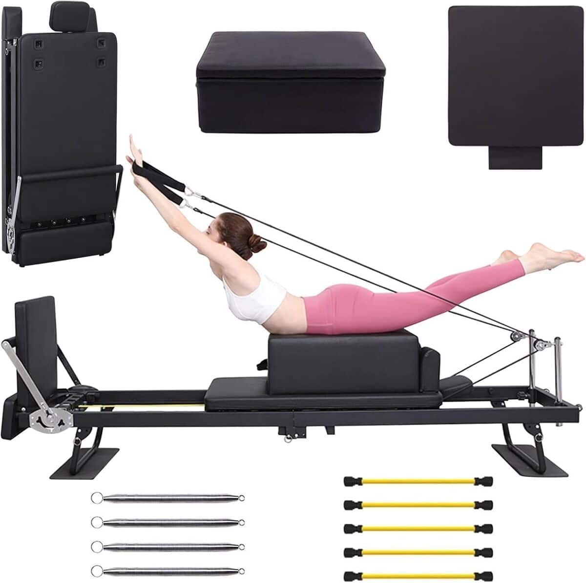 Test : ensemble Pilates Reformer GRDSGRD pliable et multifonctionnel