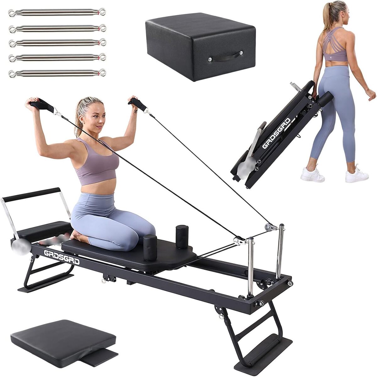 Test du pilates reformer pliable GRDSGRD pour la maison