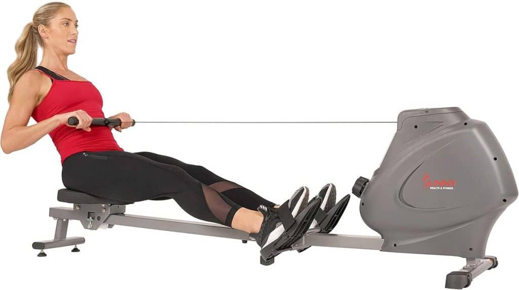 Test rameur Sunny Health & Fitness SF-RW5801 : pliable et silencieux