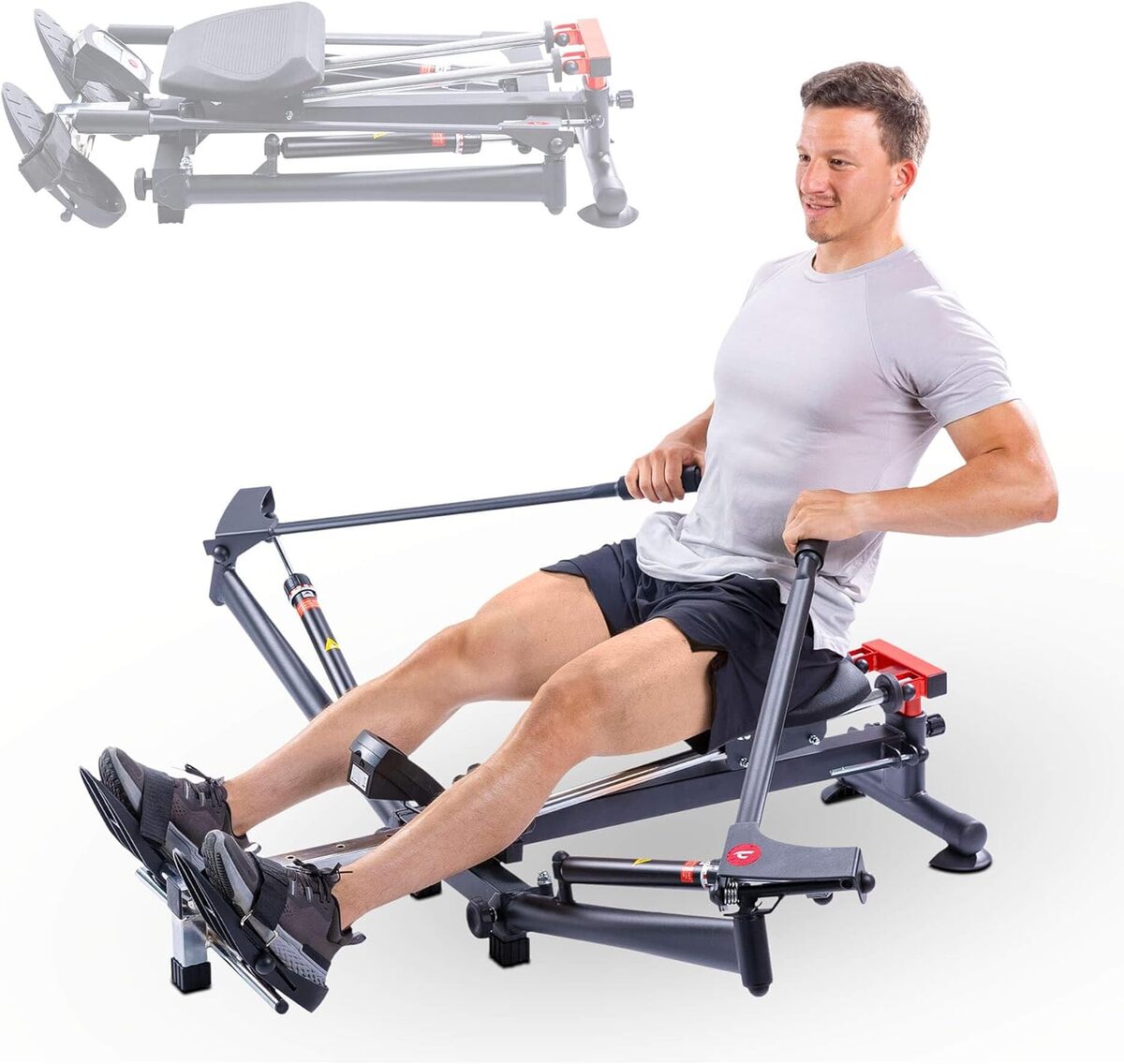 Test du rameur pliable Christopeit Sport Accord Black : performance et adaptabilité