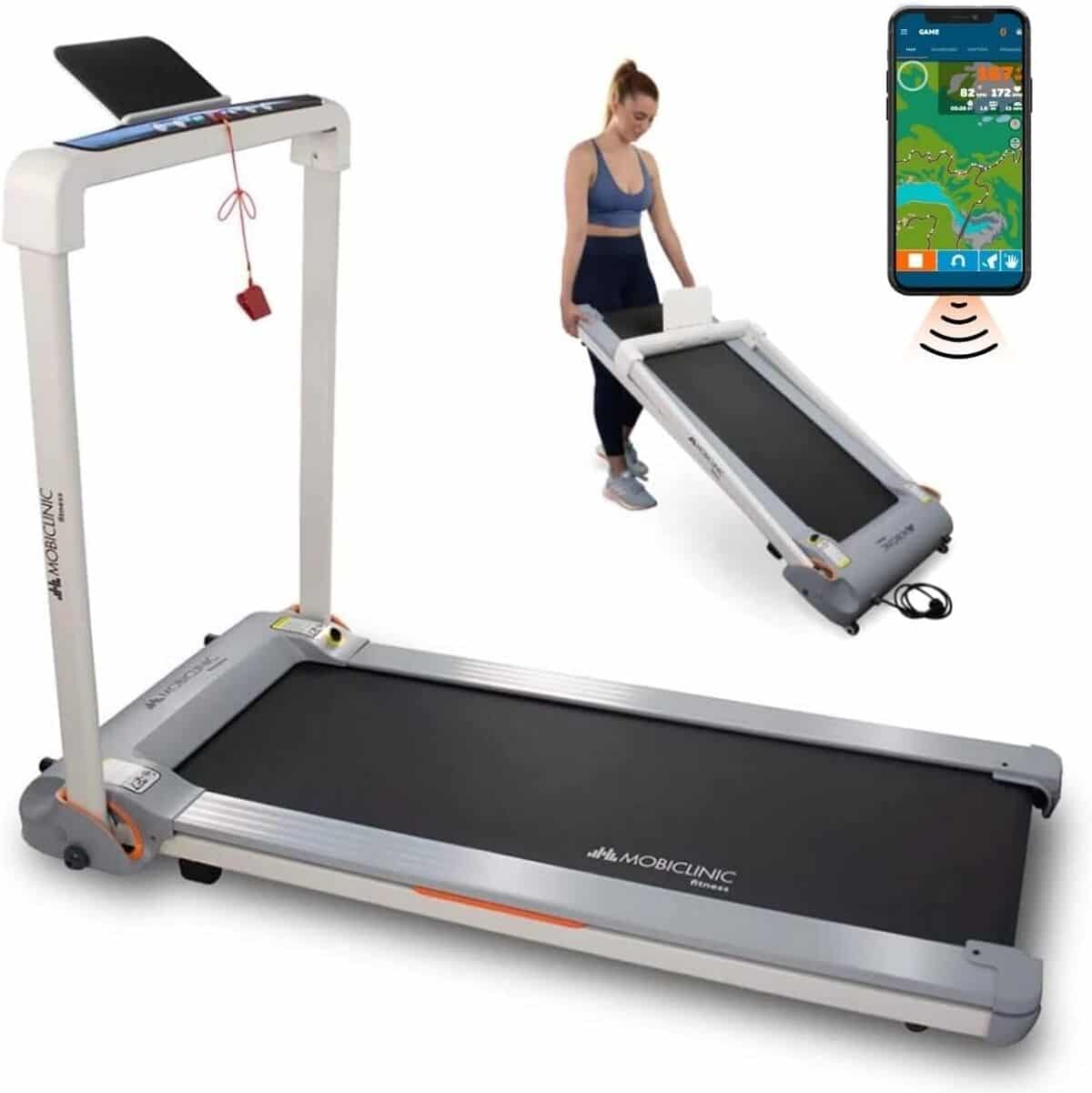 Test tapis de course Mobiclinic Tibet : 1100w et Bluetooth