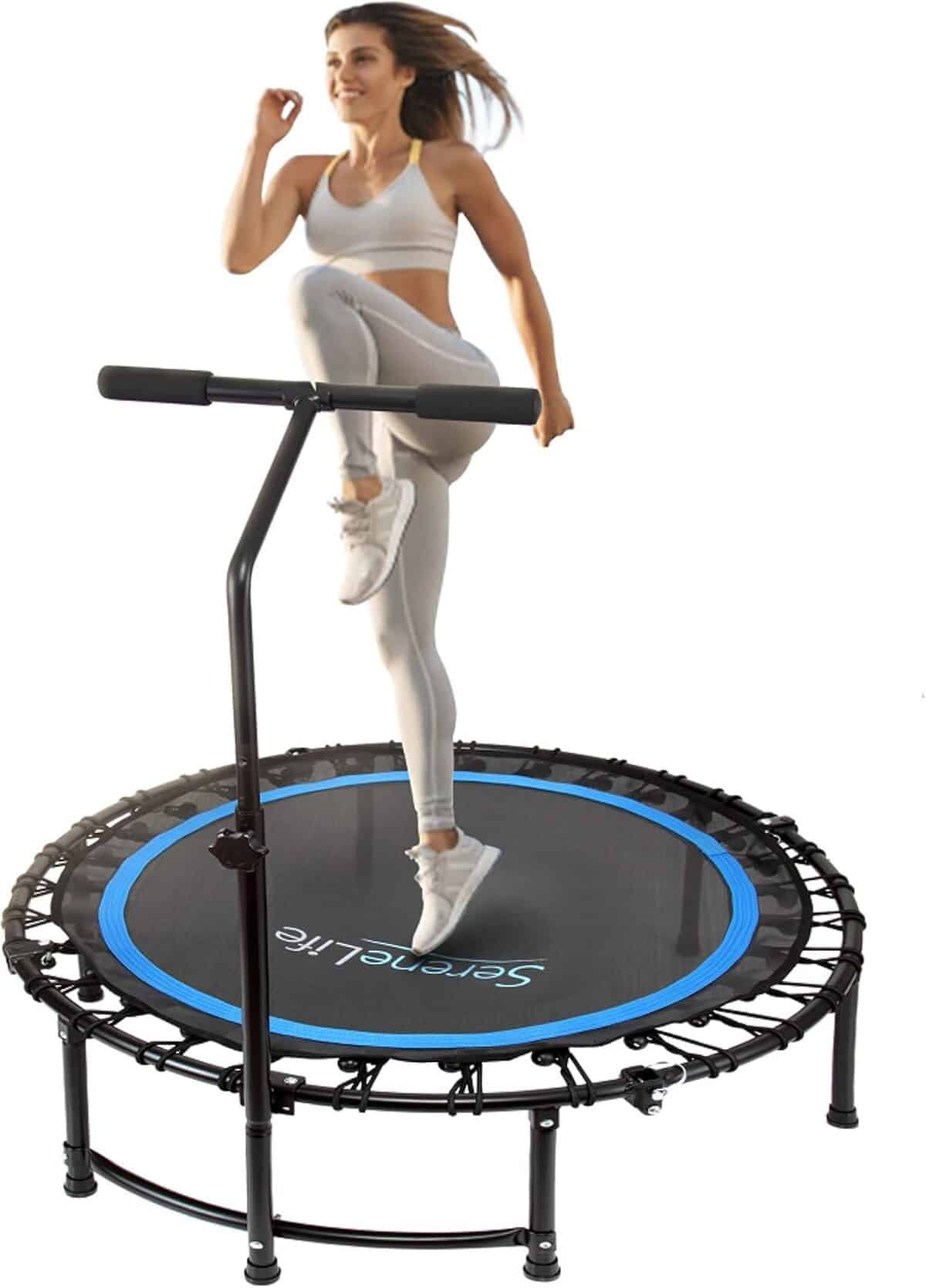 Test du mini trampoline SereneLife SLELT518 : compact et performant