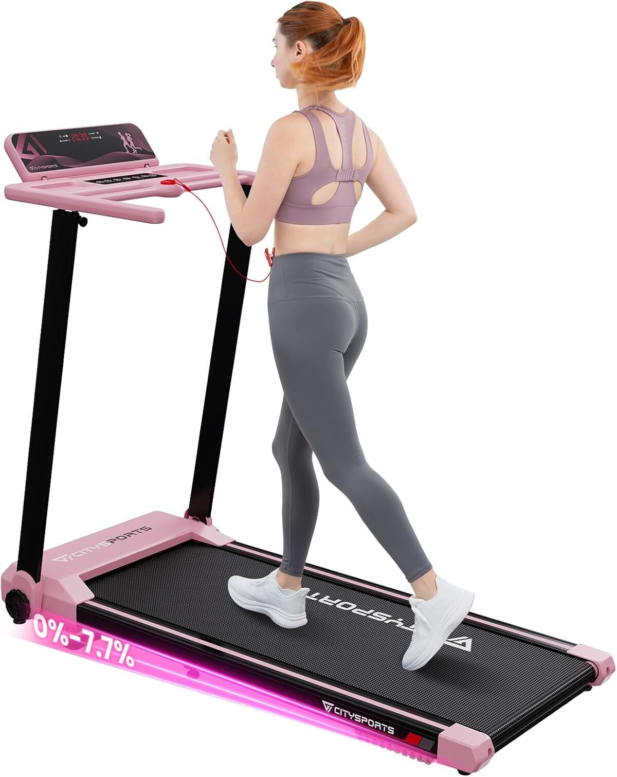 Test du tapis de course pliable CITYSPORTS 12 km/h