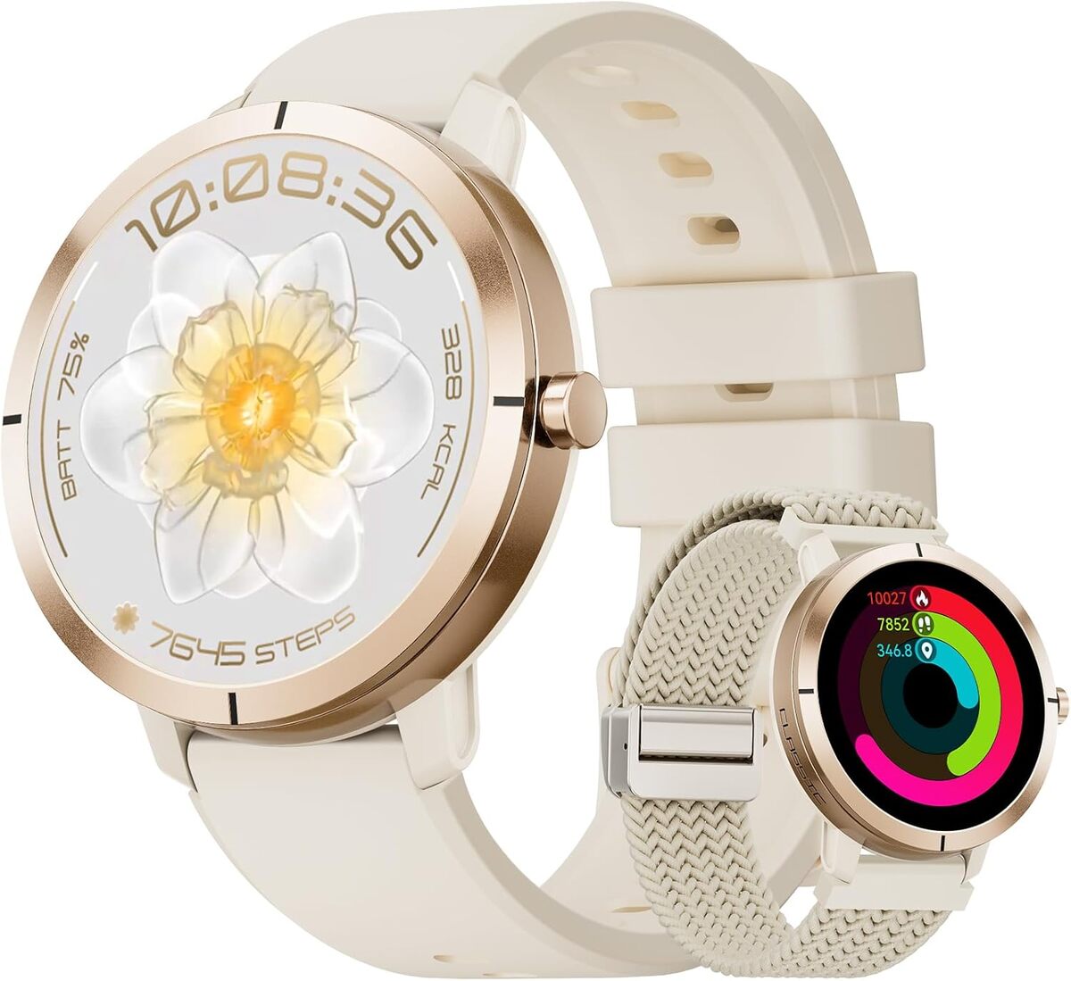 Test de la Dremac : montre connectée féminine au GPS intégré et écran AMOLED