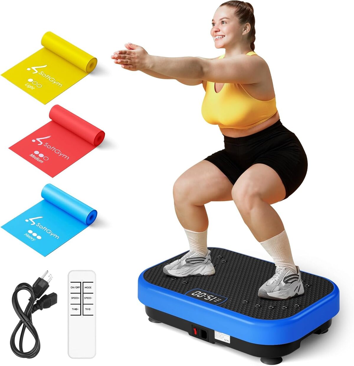 Test de la SoftGym Power Machine : plateforme vibrante pour la perte de poids