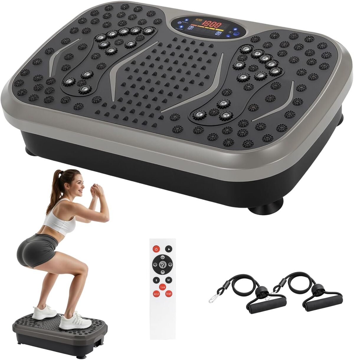 Test du plateau vibrant TLGREEN : 99 niveaux et design compact