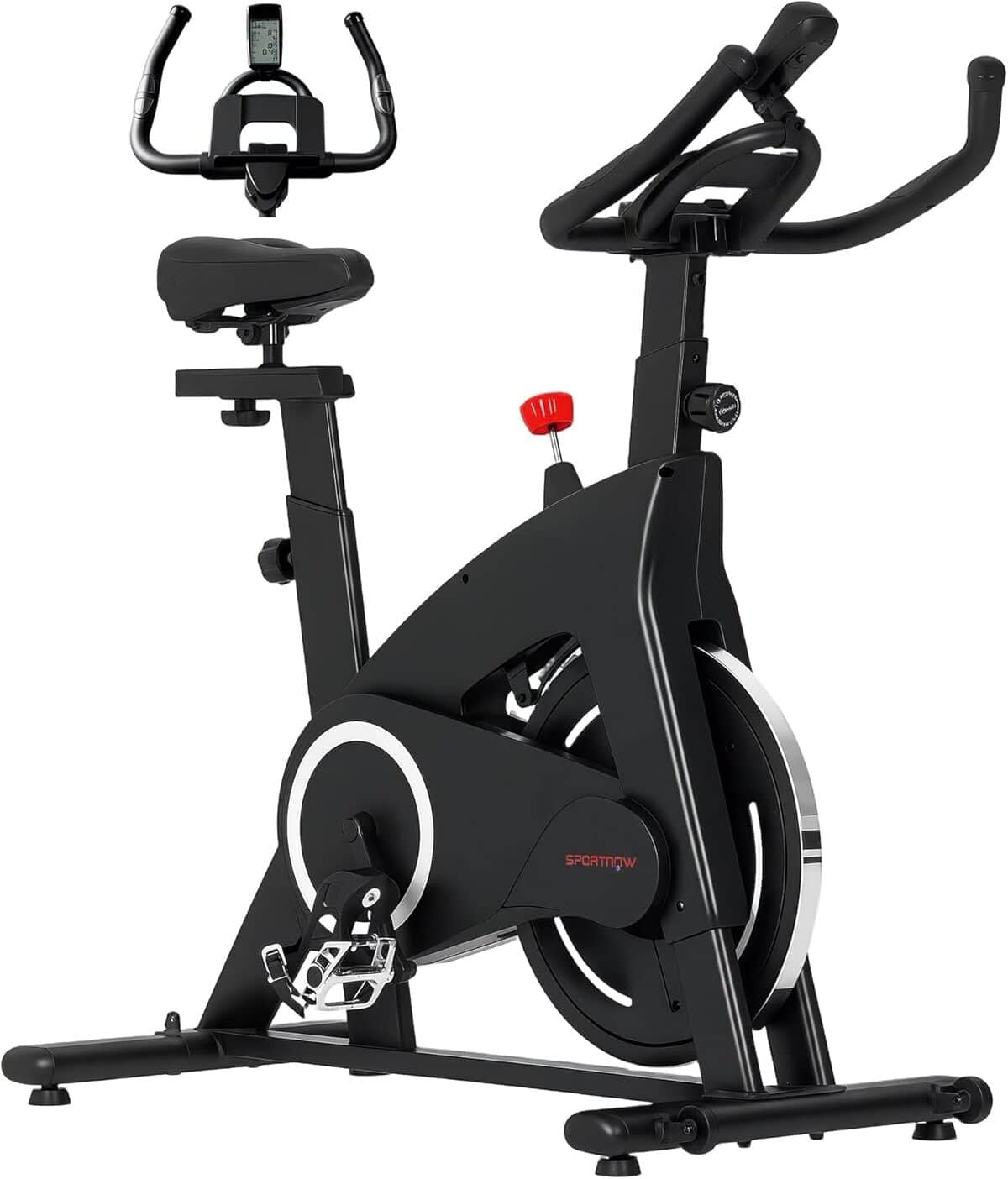 Test du vélo d'appartement Sportnow : performance silencieuse et confort ajustable