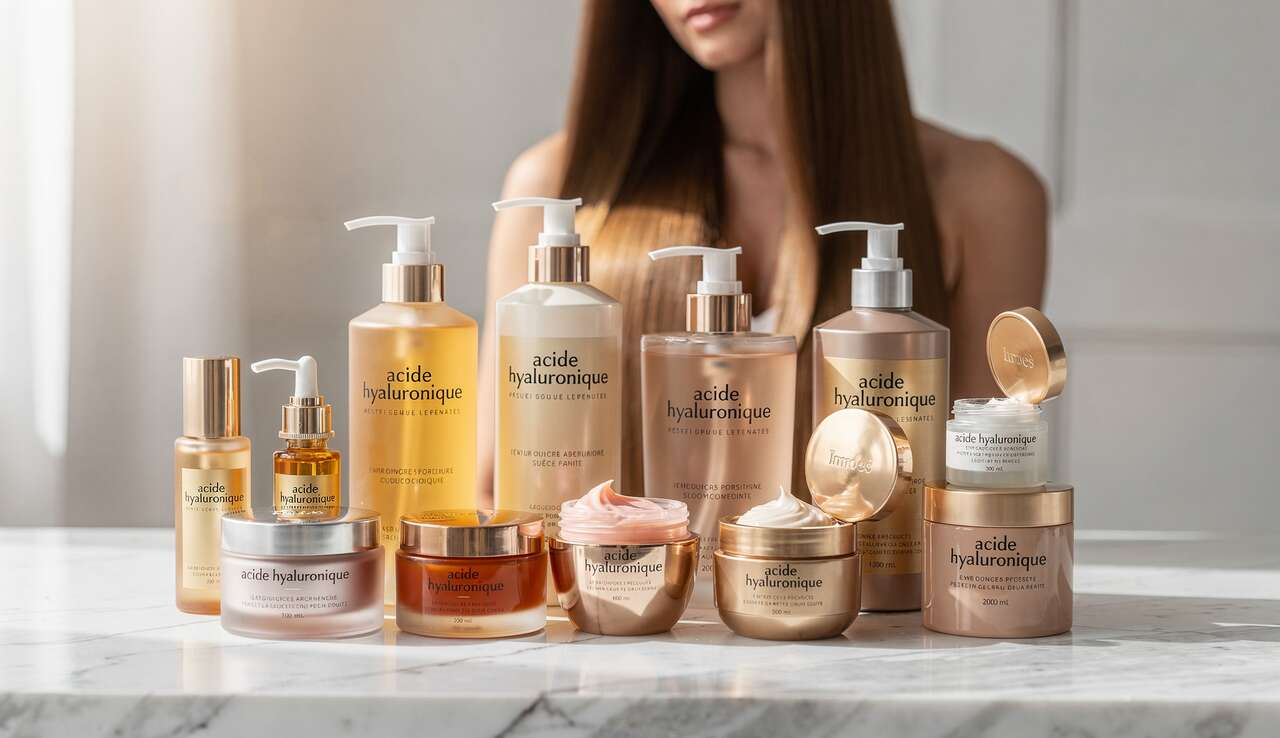 Les meilleurs produits capillaires &agrave; base d'acide hyaluronique