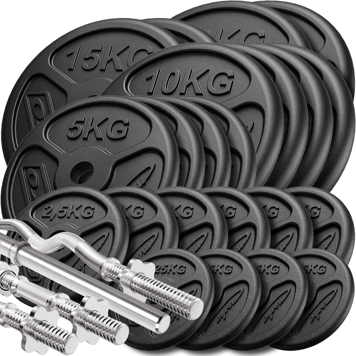 Test du set d'haltères Marbo Sport 173 kg