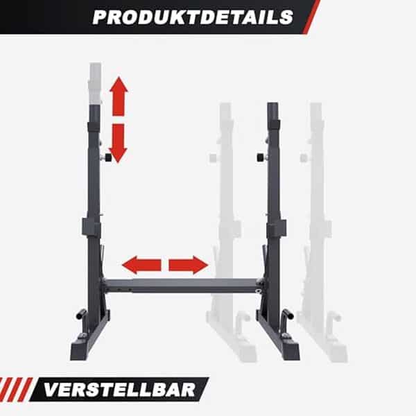Découvrez le rack squat Gorilla Sports : polyvalence et robustesse pour sublimer votre entraînement à domicile. Améliorez vos performances avec cet équipement fiable et durable.
