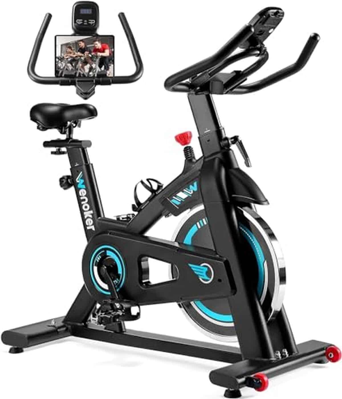 Test du vélo d'intérieur Wenoker avec écran LCD