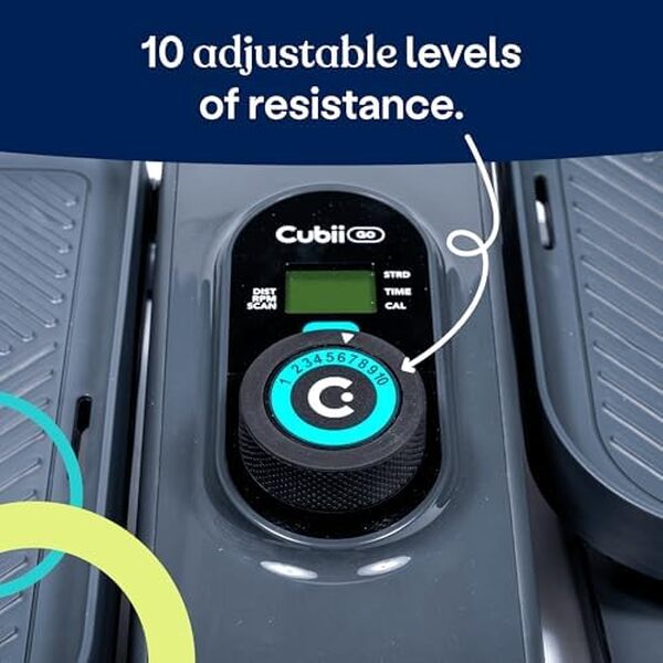 Découvrez le Cubii GO Aqua, un elliptique compact et discret. Parfait pour les petites espaces, il s'intègre dans votre quotidien pour un entraînement efficace et tranquille.