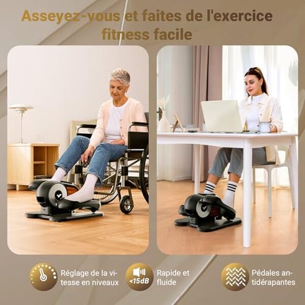 Découvrez les atouts du mini vélo elliptique électrique Merach : un appareil compact et puissant pour optimiser votre entraînement à domicile et renforcer votre forme physique.