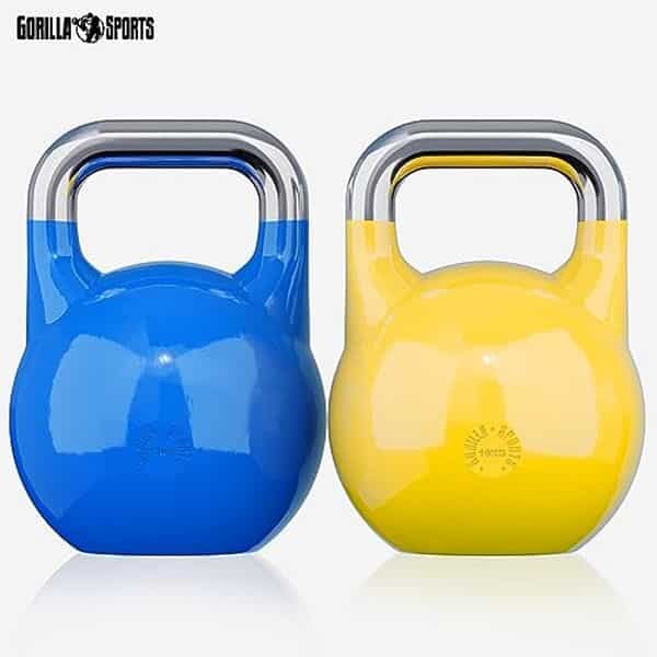 Test détaillé des kettlebells Gorilla Sports allant de 8 à 40 kg : performance, qualité et polyvalence pour vos entraînements