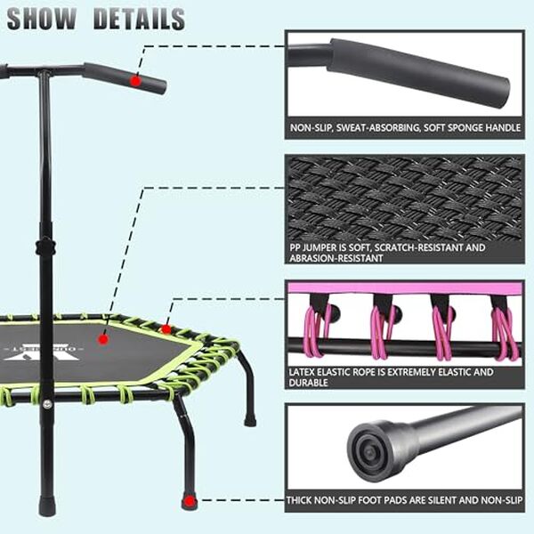 Découvrez notre test complet du mini trampoline YYOUNICEST 111, 8 cm : silence, design, et performance au rendez-vous pour vos séances de sport à domicile