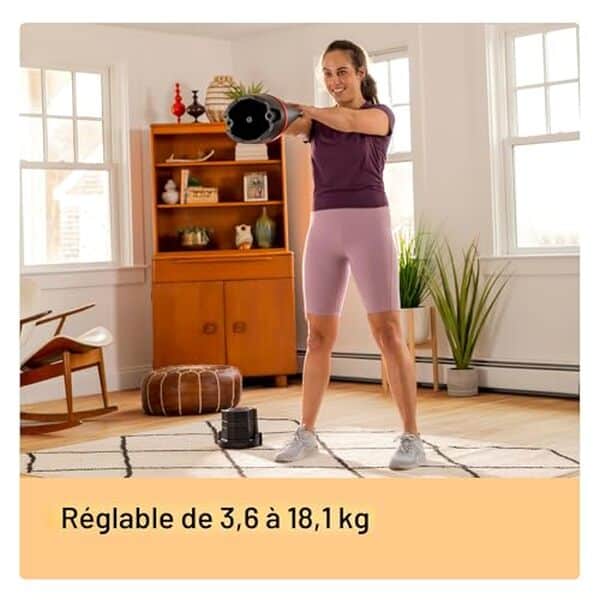 Découvrez l'efficacité et l'ergonomie d'un kettlebell réglable pour optimiser vos séances de sport à domicile et atteindre vos objectifs fitness en toute simplicité.