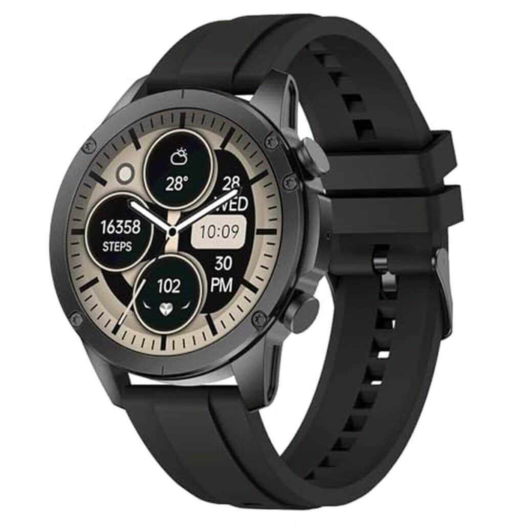 Test de la montre connectée homme AMOLED : 120+ modes sportifs et étanchéité IP68