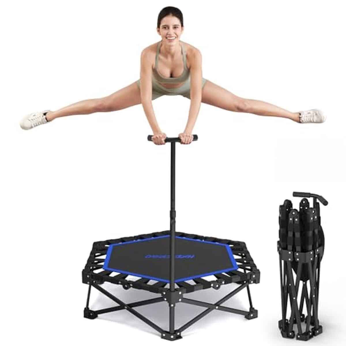 Test du trampoline de fitness HXD-ERGO pliable 106 cm