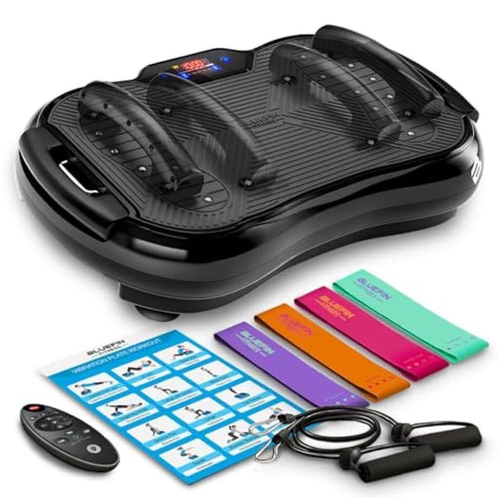 Test : plateforme vibrante Ultra Slim Plus Bluefin Fitness compacte et performante