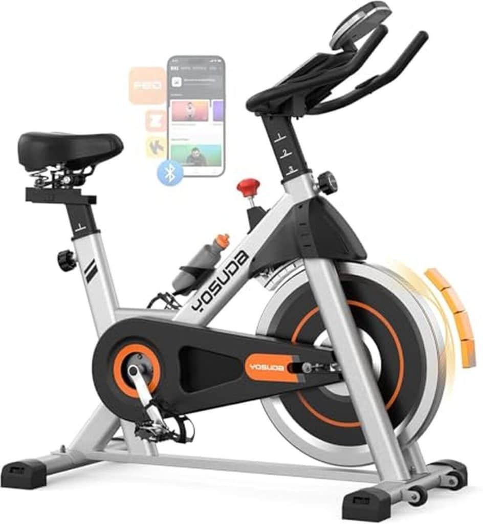 Test : vélo d'appartement connecté YOSUDA silencieux et réglable