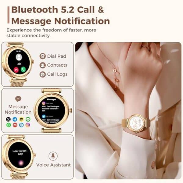 Découvrez la montre Neu AMOLED 2026, alliant élégance et technologie, conçue spécialement pour répondre aux besoins des femmes actives d'aujourd'hui : fonctionnalités innovantes et design raffiné vous attendent.