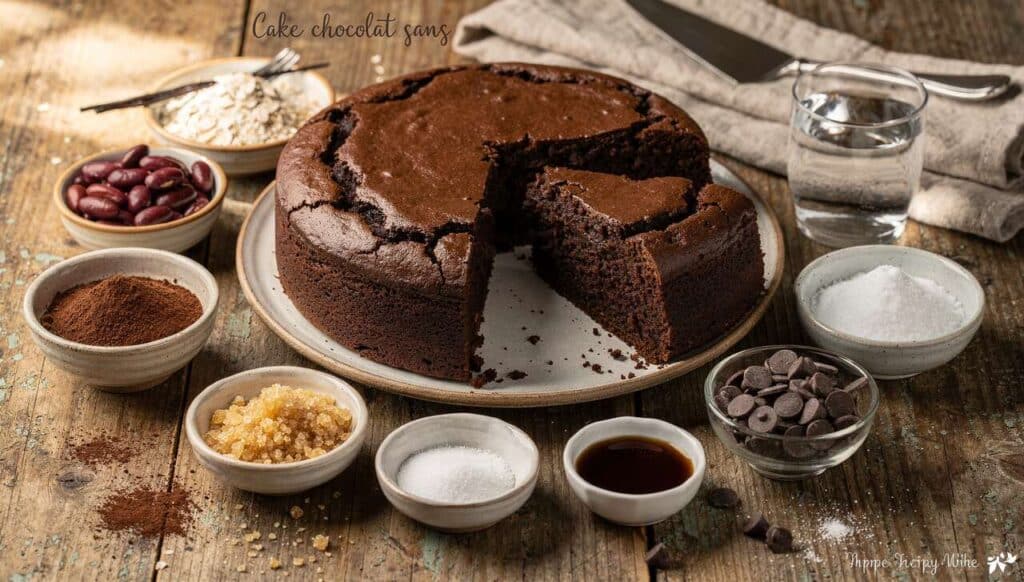 Cake chocolat sans matière grasse : recette saine et gourmande