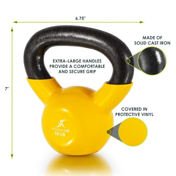 Découvrez notre test détaillé de la kettlebell 10 lb ProsourceFit : performances, qualité et efficacité pour vos entraînements de musculation et cardio. 