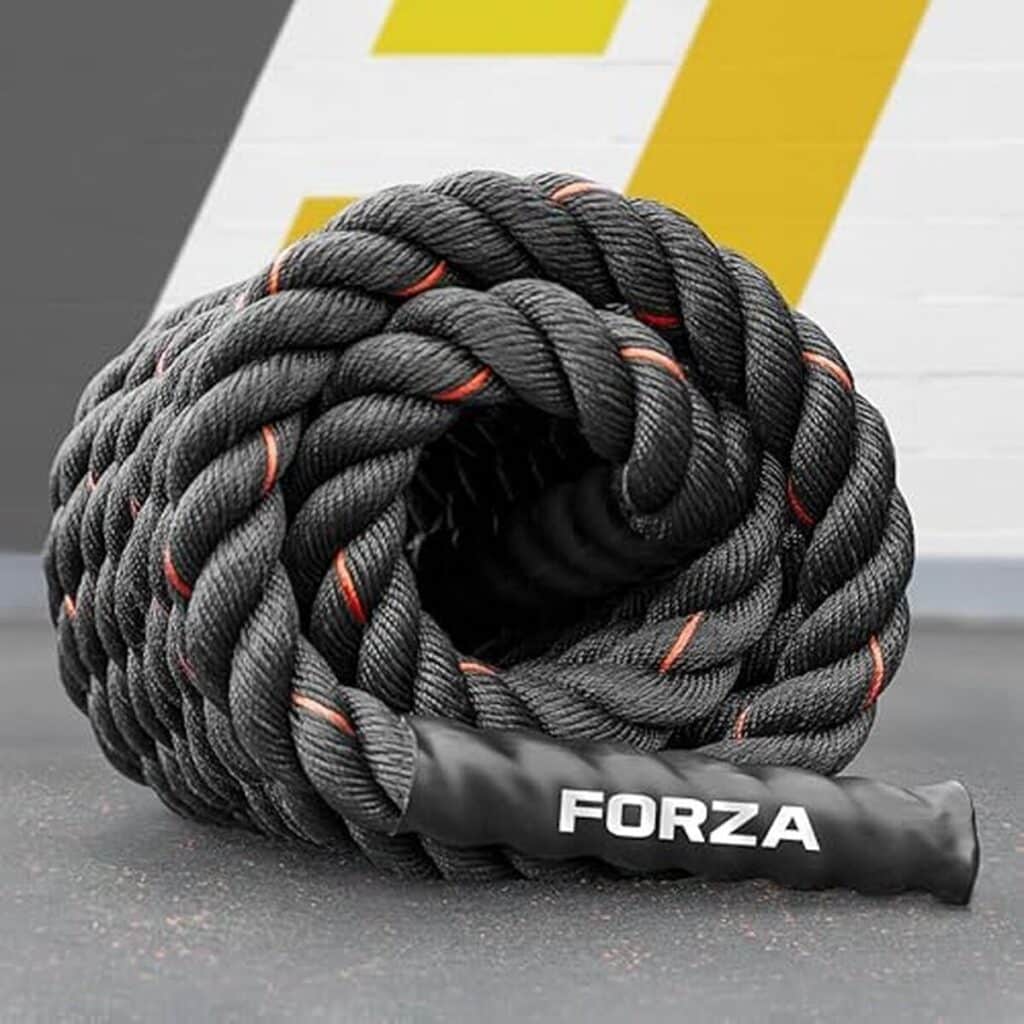 Test de la corde ondulatoire FORZA 15m 38mm pour musculation