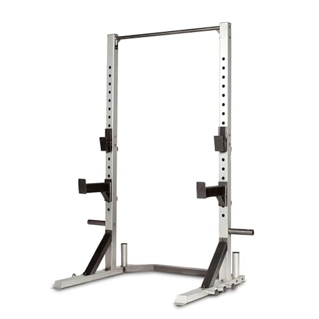 Test du power rack Cap Barbell Deluxe FM-CB8000F gris