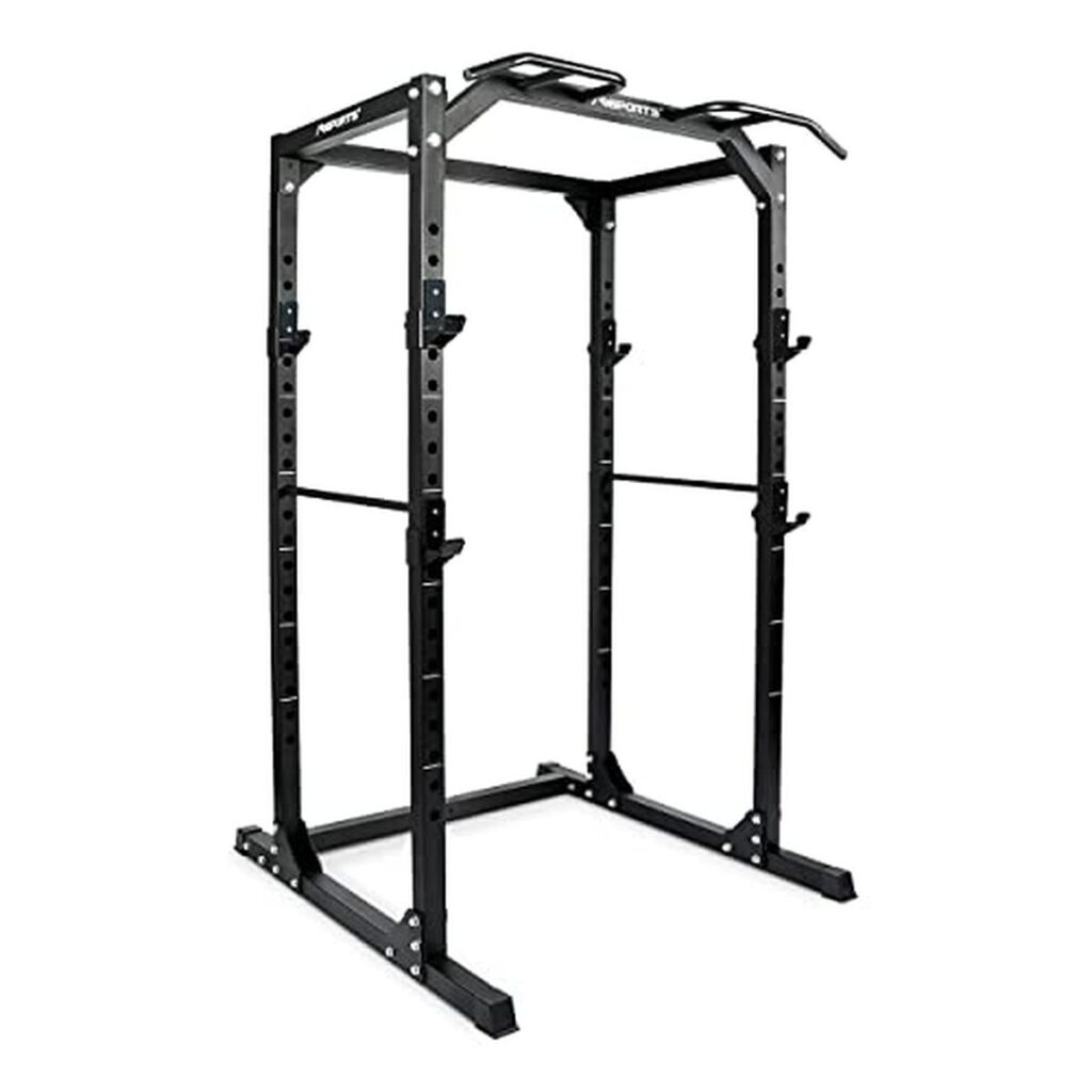 Test du power rack premium MSPORTS : station de musculation complète