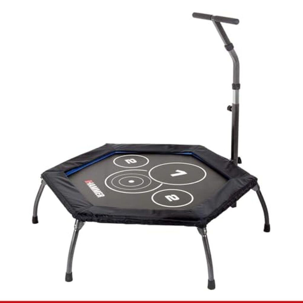 Test Hammer Cross Jump : trampoline fitness puissance 130 kg