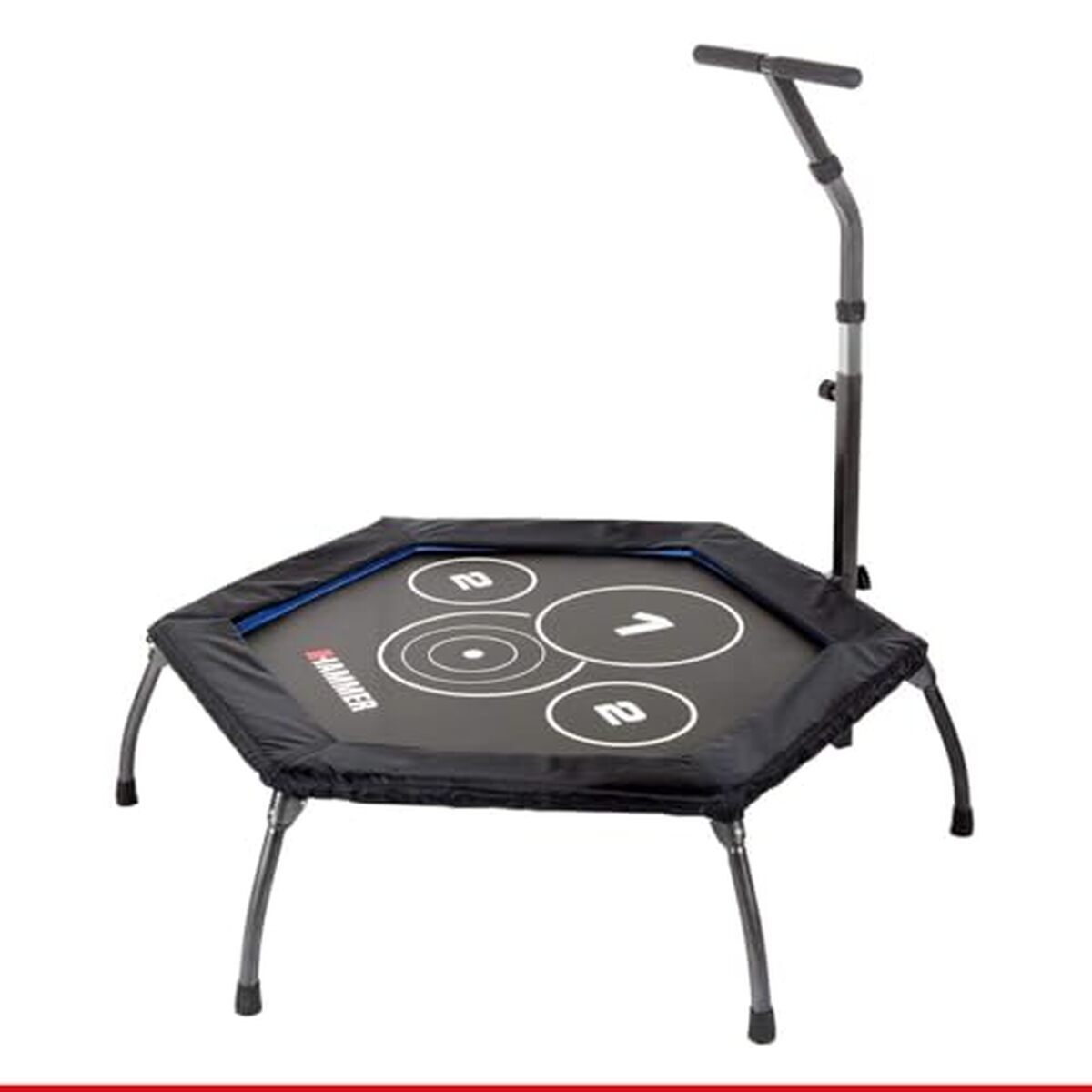 Test Hammer Cross Jump : trampoline fitness puissance 130 kg