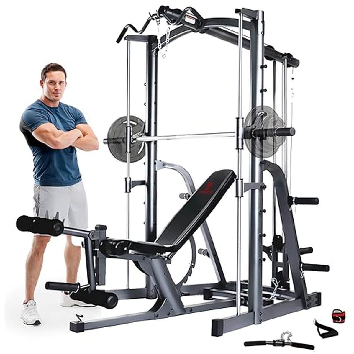 Test : rack à squat multifonction Marcy MWB1282 Platinum