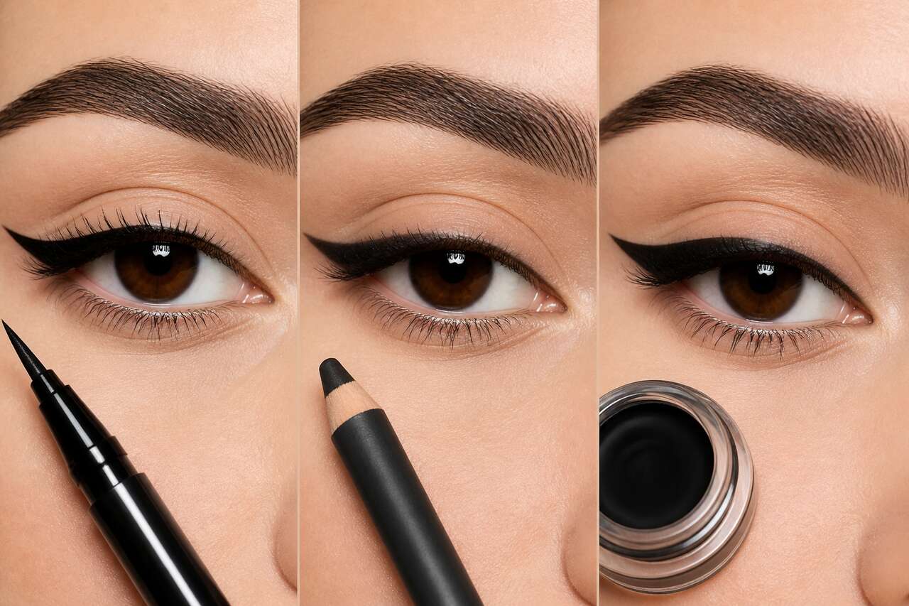 Choisir le bon type de liner : liquide, crayon ou gel
