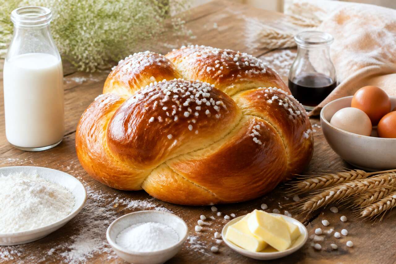 Brioche légère maison : recette facile et rapide