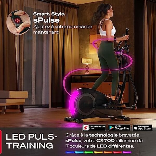 Découvrez notre test détaillé du vélo elliptique Sportstech CX700 avec technologie LED. Performances, confort, prix : tout ce qu'il faut savoir avant d'acheter.