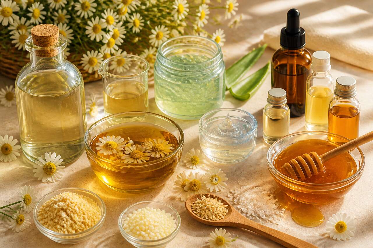 Shampooing éclaircissant à la camomille : éclats dorés lumineux et doux