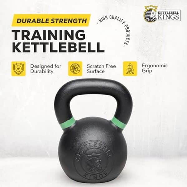 Découvrez notre avis complet sur le kettlebell Kettlebell Kings : qualité, puissance et stabilité pour vos entraînements de force et conditioning.