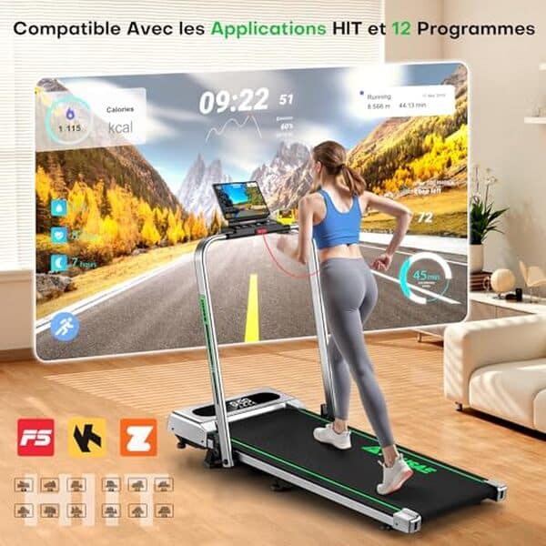 Découvrez notre test complet du tapis de marche pliable fousae 2.75 HP : performances, design et suitabilité pour la maison et le bureau. Avis honnête et conseils.