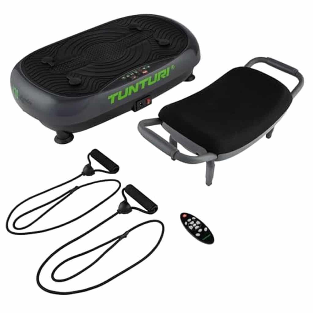 Test de la plateforme vibrante Tunturi Cardio Fit V10