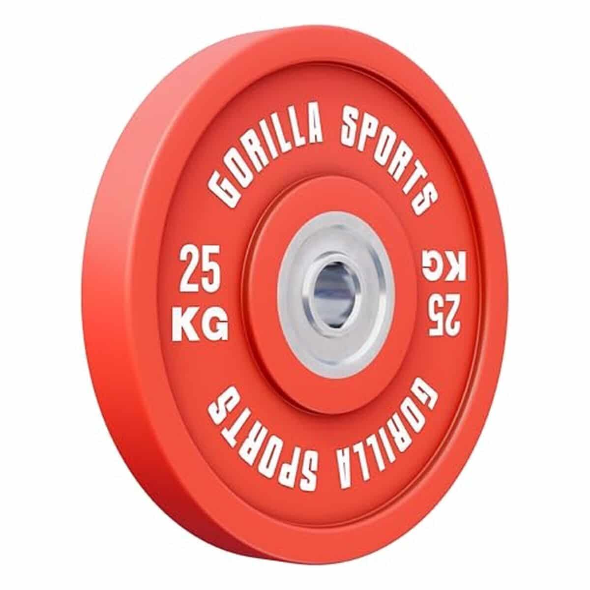 Test du disque olympique Gorilla Sports : musculation et fitness