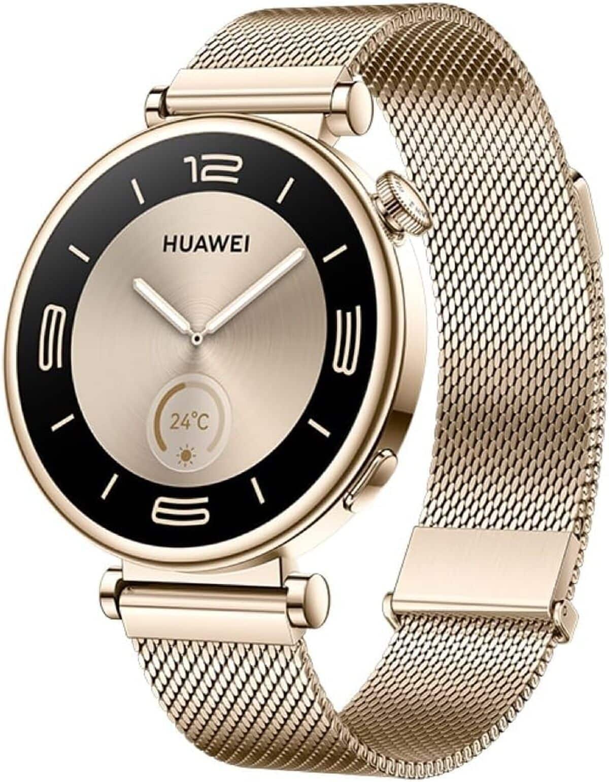 Test : huawei Watch GT 4, montre connectée femme 41 mm dorée