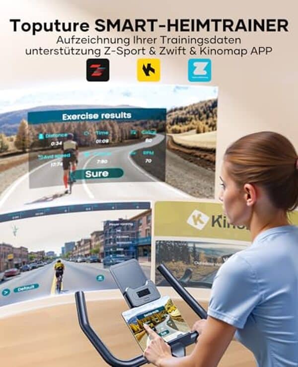 Découvrez notre test complet du vélo d'appartement Toputure connecté : performances silencieuses, résistance magnétique et connectivité pour votre entraînement à domicile. 