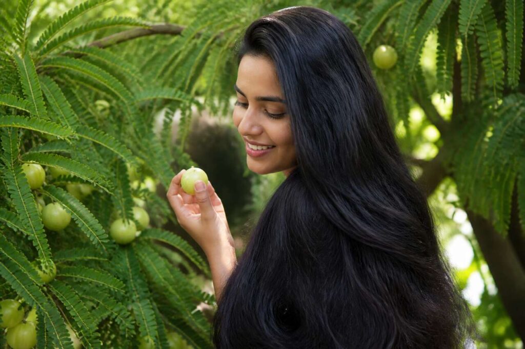 Les 3 bienfaits principaux de l'amla sur les cheveux