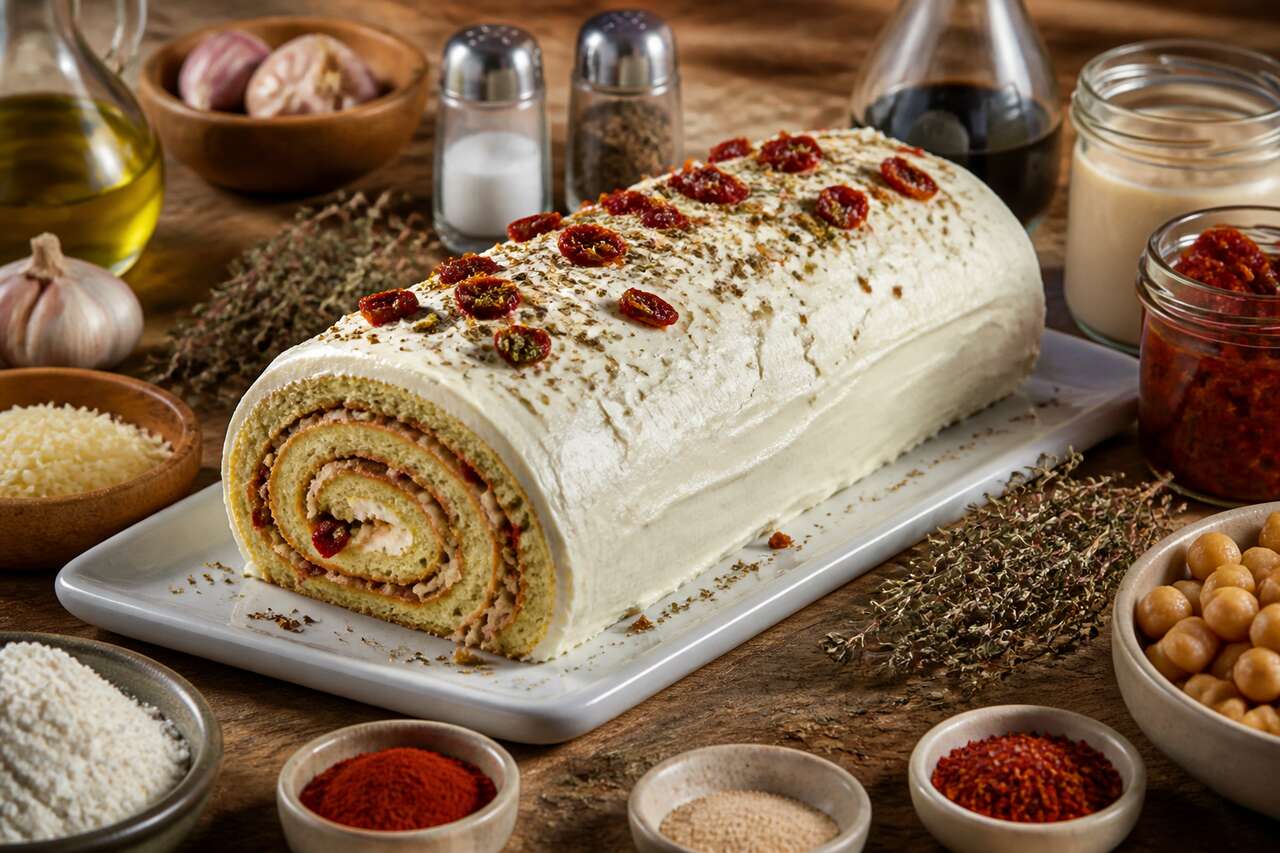 Gâteau roulé salé : recette originale et savoureuse