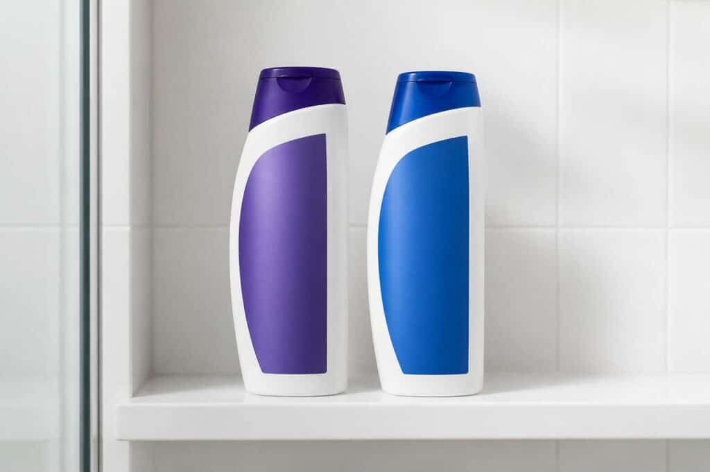 Quelle est la différence entre un shampooing violet et un shampooing bleu ?